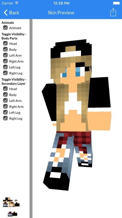 Best Cute and Sexy Girl Skin Of 2016 - New Best Skins For Minecraft Pocket Edition
