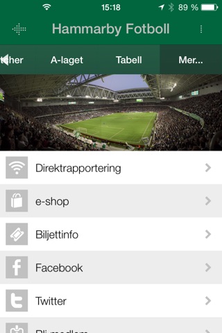 Hammarby IF Fotboll Live screenshot 3