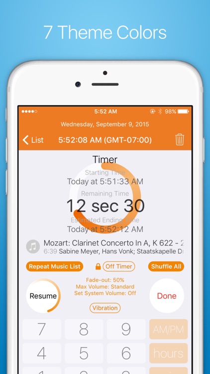 Musica Timer - Earphone Timer with Flexible Commands, Smart Input with a Numeric Keypad