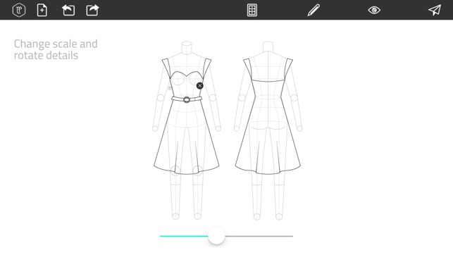 Fashion Design FlatSketch(圖4)-速報App