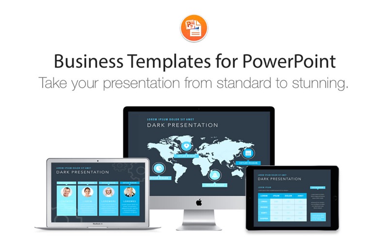 Business Templates for PowerPoint thumbnail 1