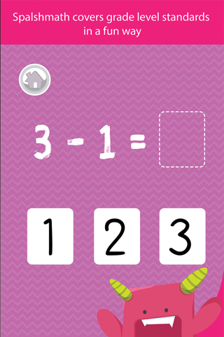 Monster Math Games : addition and subtraction games for kids screenshot 4