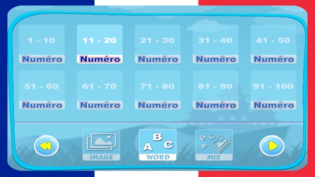 Flashcards and Games Of Number 1 - 100 French(圖2)-速報App