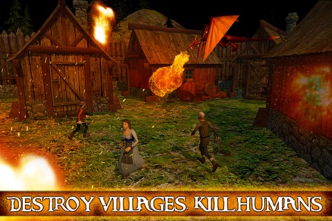 Dragon Simulator 3D: Medieval Wars screenshot 2