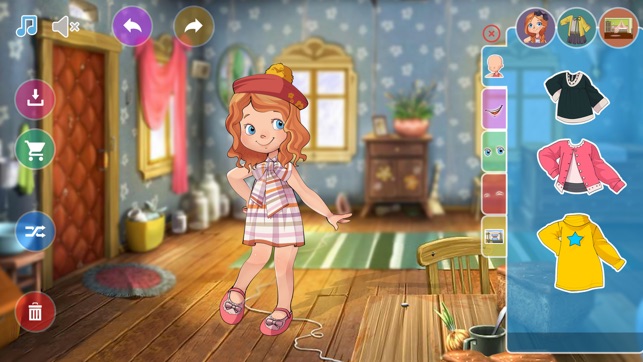 DressUp - a cute game for little girls