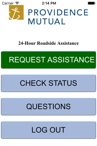 Providence Mutual Roadside Assistance screenshot 2