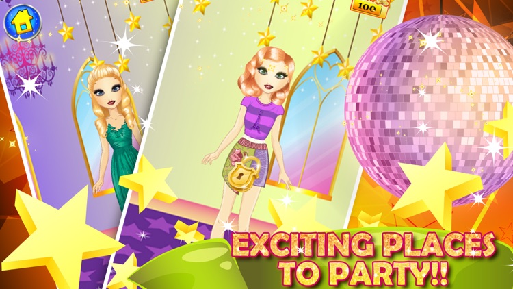 Dress Up Party Girl –Party Salon Girls Makeup & Dressup Games screenshot-3