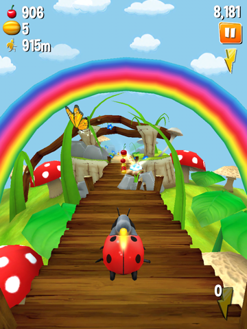 Turbo Bugs 2 -  Endless Running Game screenshot 4
