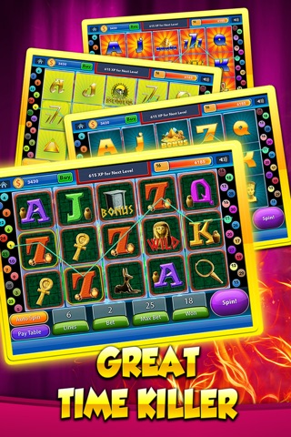 Slots Of Pharaoh's Fire 5 - old vegas way to casino's top wins screenshot 4