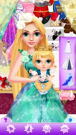 Game screenshot Rapunzel: Fairytale Baby apk