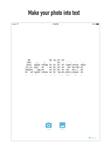 Asciilizer - náhled