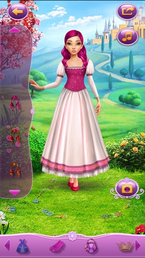 Dress Up Princess Aidette