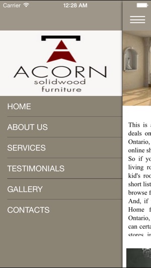 Acorn Solidwood Furniture