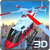 City Helicopter Air Ambulance 3D