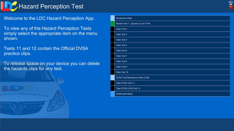 LDC Hazard Perception Test Full