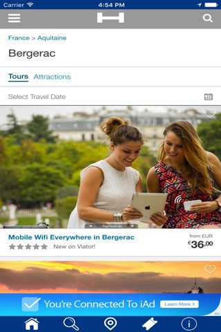 Bergerac Hotels + Compare and Booking Hotel for Tonight with map and travel tour screenshot 2