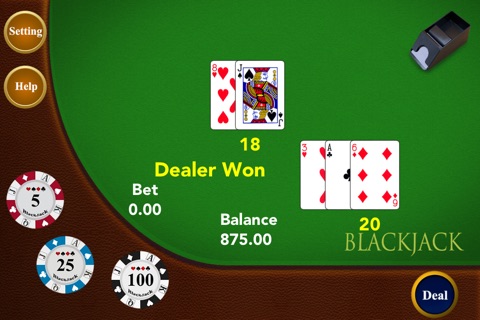 Blackjack 21+ Free - Socrative Grand Vegas Roulette Casino Poker Game screenshot 3