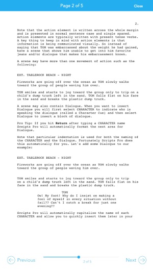 Scripts Pro - Screenwriting on the Go(圖5)-速報App
