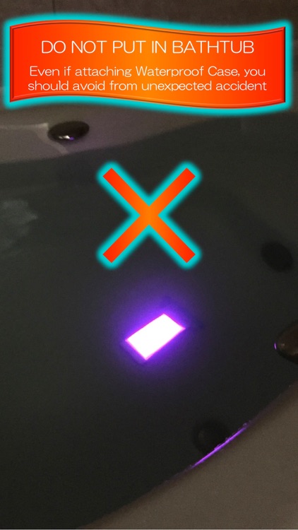Bath Light - Pleasant Night Sleep and Healing -