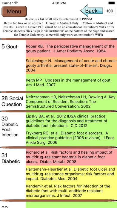 How to cancel & delete Podiatry PRISM from iphone & ipad 3