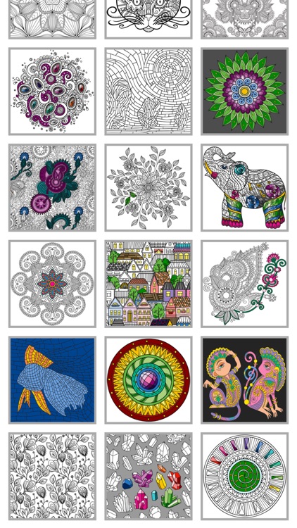 Mindfulness coloring - Anti-stress art therapy for adults (Book 1)