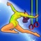 Gymnastics Girl Long jump Training : Gym All-Star