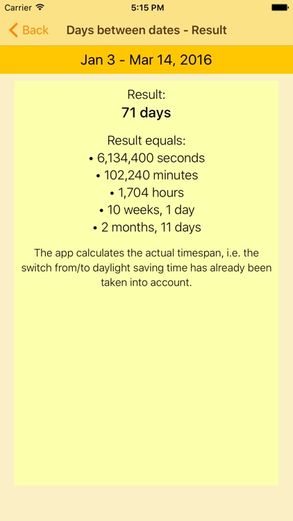 The Date Calculator PRO