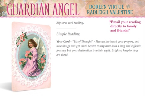 Guardian Angel Messages Tarot screenshot 3