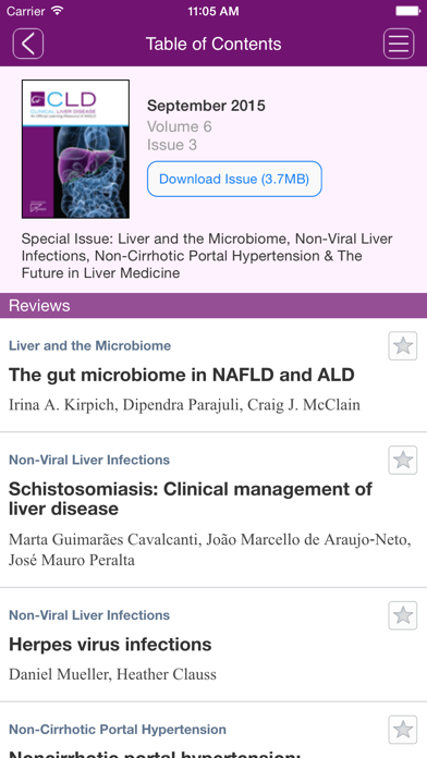 How to cancel & delete Clinical Liver Disease from iphone & ipad 1