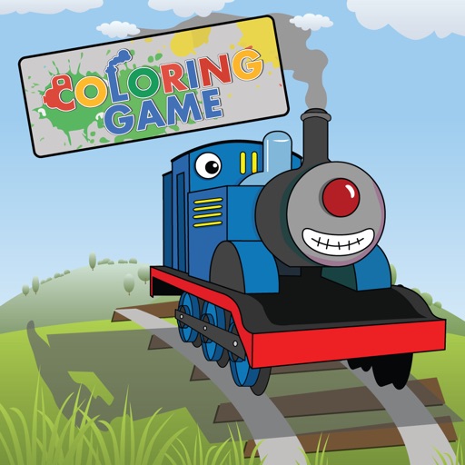 Coloring Book Game for Train Thomas iOS App
