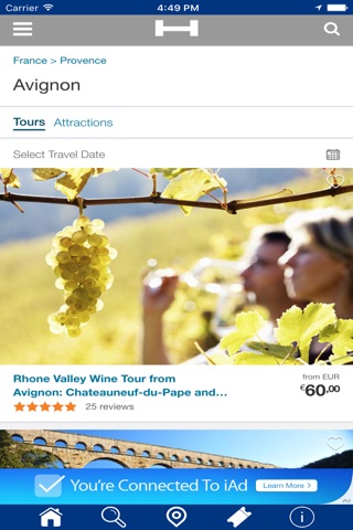 Avignone Hotels + Compare and Booking Hotel for Tonight with map and travel tour screenshot 2