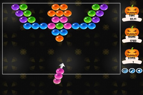 Pumpkin Bubble Shooter screenshot 2