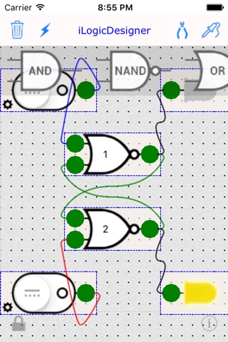 Digital Circuit Simulator Lite screenshot 2