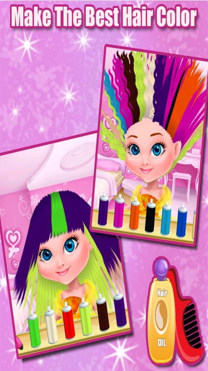 Little Princess Hair Salon - Make Your Own Hair Style For Kids screenshot-3