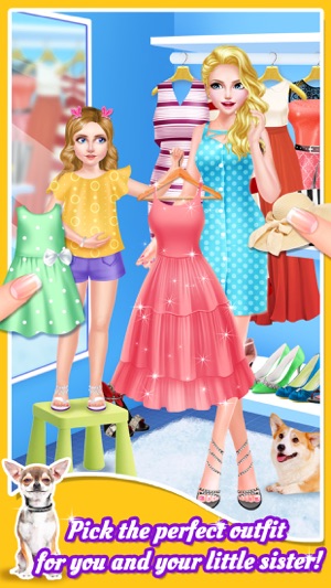 Sweet Sisters Cute Pet Salon - Spa, Makeup & Dressup Game fo(圖4)-速報App