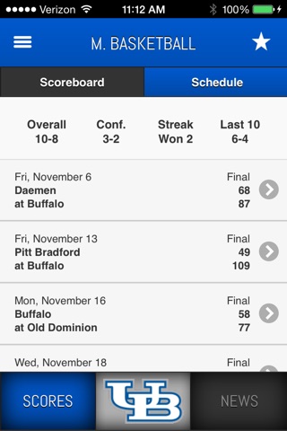 Buffalo Bulls Front Row screenshot 2