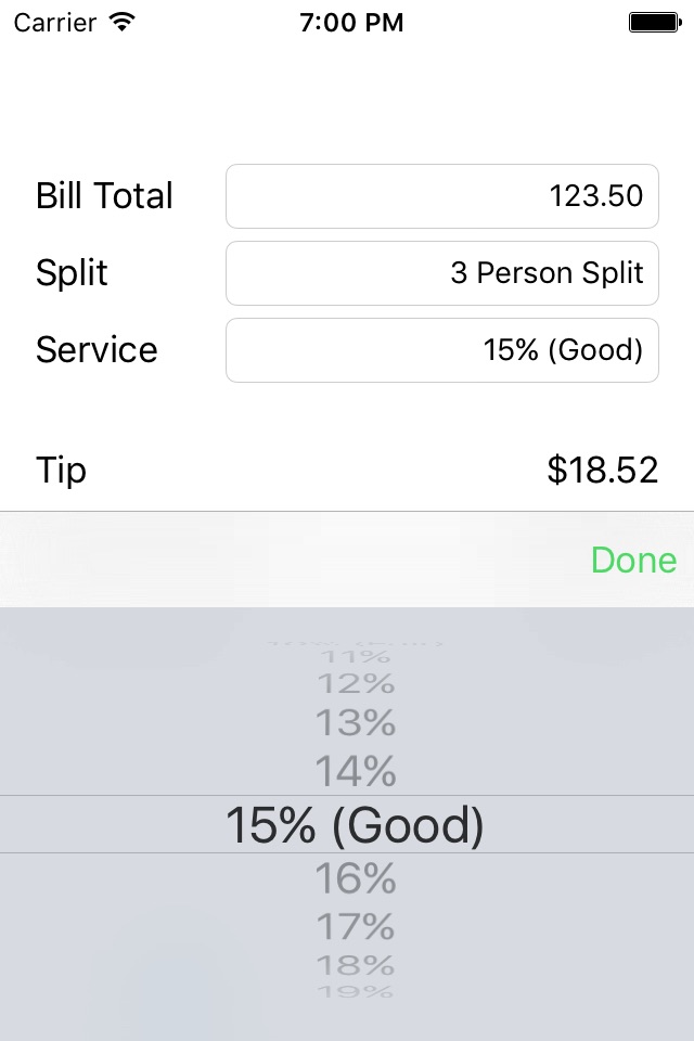 Tip Calculator - Simple Way To Calculate Tips screenshot 4