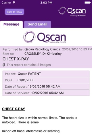 Qscan Patient Access screenshot 4