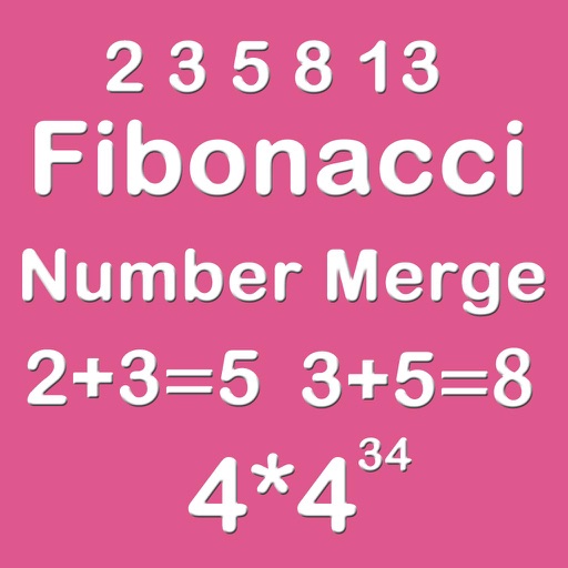 Number Merge Fibonacci 4X4 - Playing With Piano Music And Merging Number Block icon