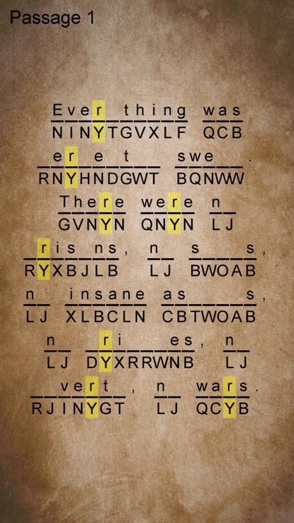 Cryptogram Tale