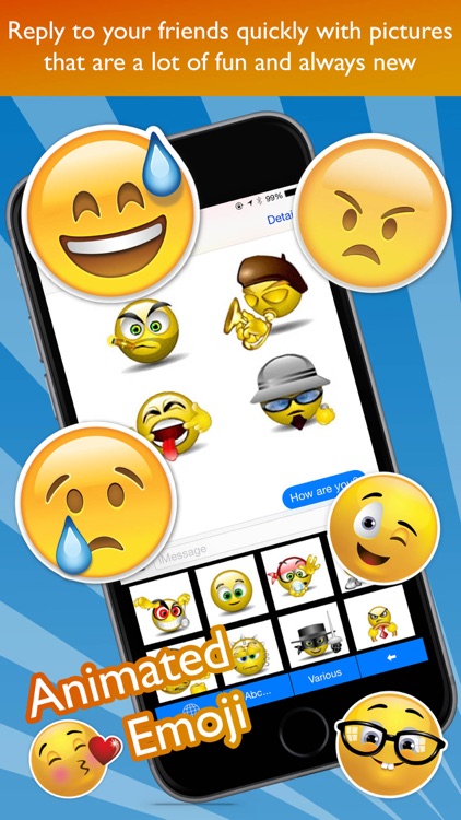 Animated Emoji Keyboard
