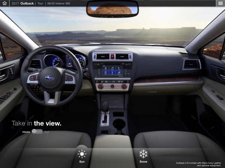 2017 Subaru Outback Guided Tour – eBrochure, trims, specs and more screenshot-3