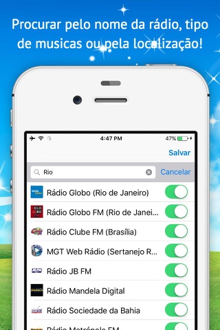 oiRadio Brasil - Live radio screenshot 3