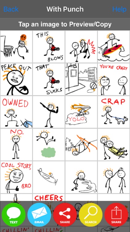 Stick Texting Emoji Emoticons Killer
