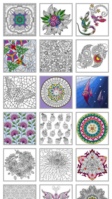How to cancel & delete Mindfulness coloring - Anti-stress art therapy for adults (Book 2) from iphone & ipad 2