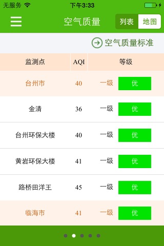 台州环境质量 screenshot 2