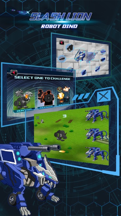 Lionbot - Robot Collecting, Building & Fighting screenshot 4