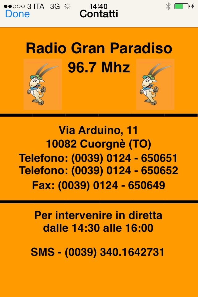 Radio Gran Paradiso screenshot 3