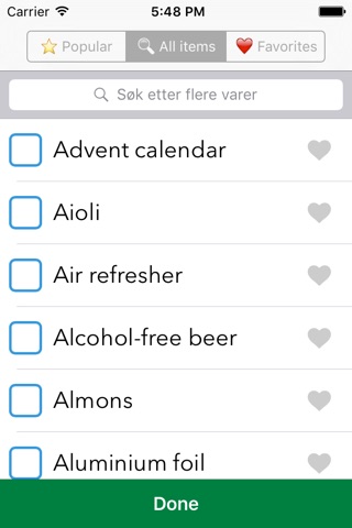 ShoppingList screenshot 3