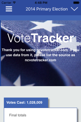 NC Vote Tracker screenshot 3